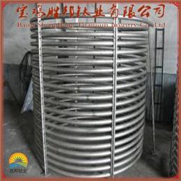 厂家生产钛盘管 耐腐蚀 热交换器 TA2钛弯管