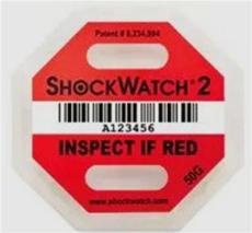 shockwatch2防震标签碰撞显示器