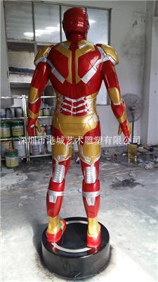 深圳热销产品玻璃钢机器人雕塑