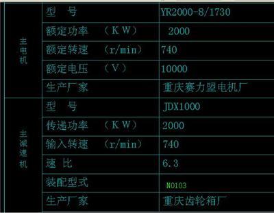 1.5 5.7M干式球磨机图纸