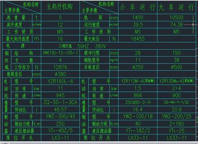 0.5T定柱旋臂起重机图纸