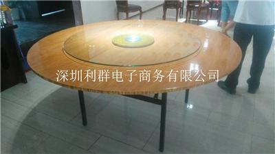 深圳圆桌餐桌转盘1米直径玻璃圆转盘出租赁