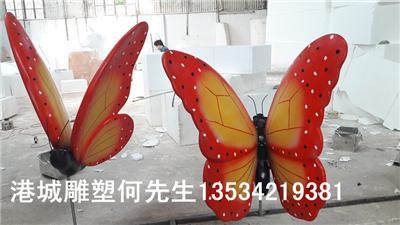 玻璃钢蝴蝶雕塑性价比高
