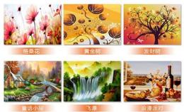 北京雅鼎风彩水晶画感受到非同一般的审美享