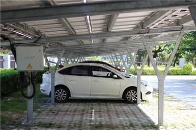车棚太阳能发电系统建设 光伏发电车棚造价
