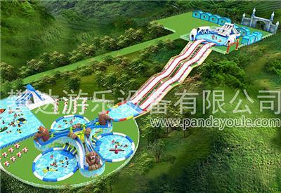 冰雪世界充气水上乐园设备