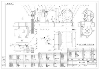 JZC500混凝土攪拌機全套cad圖紙 聯(lián)系方式