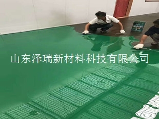 潍坊诸城大冷天做环氧树脂地坪漆施工急不得