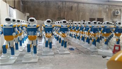 2017年提供北京玻璃钢机器人雕塑