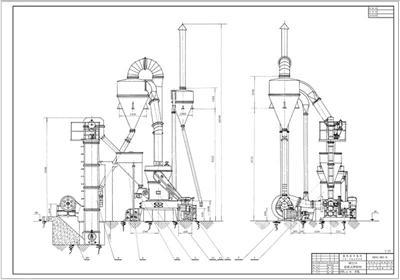 MQG3200 4500棒磨机图纸