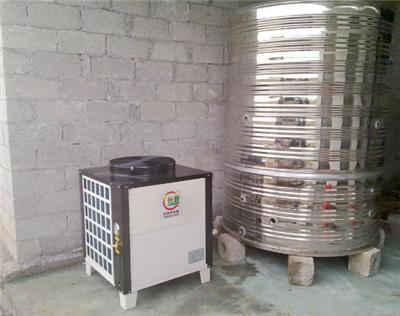 成都商用空气能热泵热水器机组工程安装