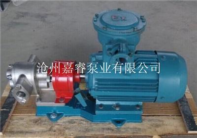 KCB83.3不锈钢齿轮油泵食品级齿轮泵