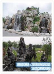 山西省忻州市生态农庄景观假山假树设计施工