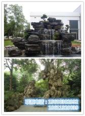 山西省临沂市生态农庄景观假山假树设计施工