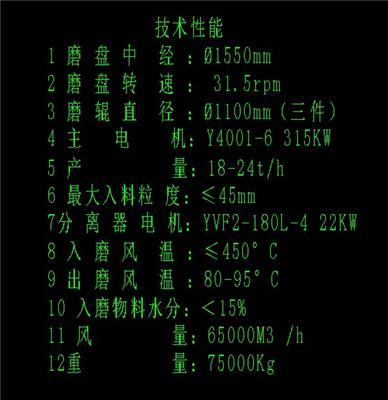 2200/18400m3/h煤磨粗粉分离器图纸