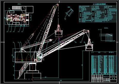 75T双梁吊钩桥式起重机图纸