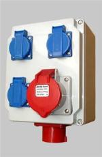 工业插座箱便携式移动电源照明检修箱工业防