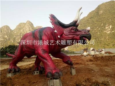 广东河源仿真特大恐龙雕塑