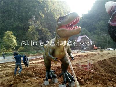 广东河源仿真特大恐龙雕塑