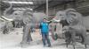 深圳出口玻璃钢大象雕塑