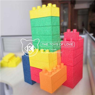 EPPTOY貓貓積木 兒童益智玩具 EPP拼插積木