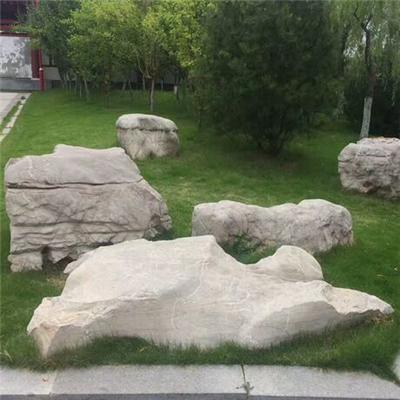 北京门头沟景观石 草坪石 刻字石批发