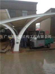 惠州膜结构车棚 张拉膜工程 惠州大型遮阳棚