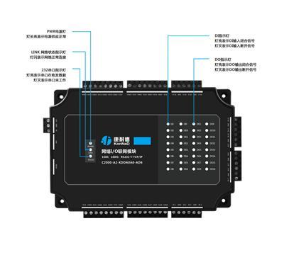 康耐德开关量采集模块C2000-A2-KDDA0A0-AD6