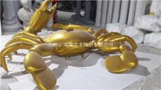 杭州出口玻璃钢螃蟹雕塑