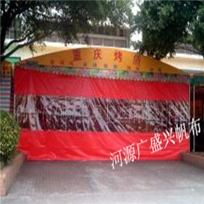 防水帆布廠生產透明圍布-防雨透明布
