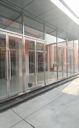 天津西青区玻璃门安装玻璃隔断办公室隔断