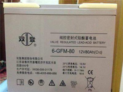 双登蓄电池6-GFM-80 12V80AH UPS电源