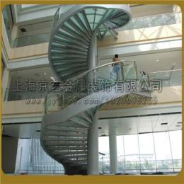 京艺二十年实力厂家专业制作钢结构旋转楼梯