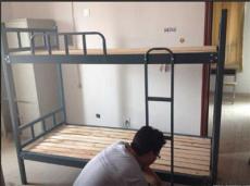 铁架木板床 公寓床 高低床 宿舍床架子床