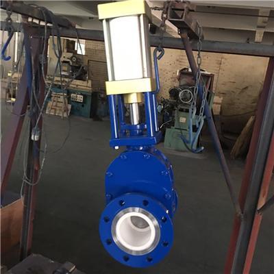 气动陶瓷双闸板出料阀wz644tc10c耐磨双闸阀