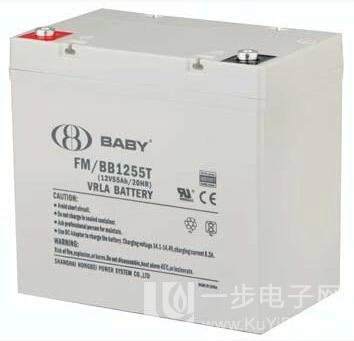 BABY鸿贝蓄电池FM/BB1255T 12V55AH