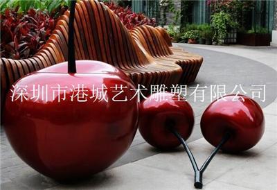 深圳出口英国苹果雕塑