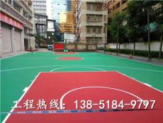 南京篮球场翻新 塑胶篮球场施工 硅pu球场