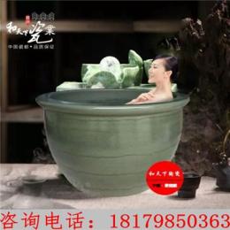 陶瓷洗浴大缸景德镇温泉泡澡缸成人沐浴缸