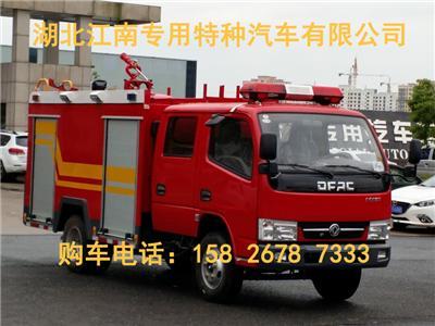 消防车 国五东风多利卡双排座抢险救险车