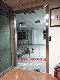 定做 深圳南山科技园玻璃门办公室玻璃门