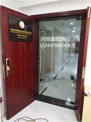 定做 深圳南山科技园玻璃门办公室玻璃门