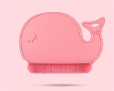 宝宝餐垫可折叠硅胶婴幼儿便携餐垫隔热防滑