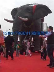 福建福州大型巡游机械大象出租出售暖场道具