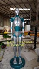 深圳出口香港玻璃钢机器人雕塑
