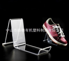 亚克力鞋架鞋托透明塑料鞋支架平底布鞋运动