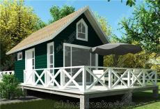 林塘美居 旅游景区 轻钢结构 小木屋