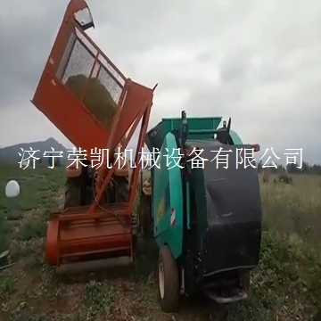 广东玉米粉碎回收机 青饲料玉米秸秆回收机