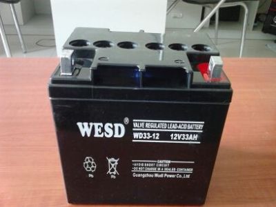 WESD无敌蓄电池WD12-12 12V12AH现货