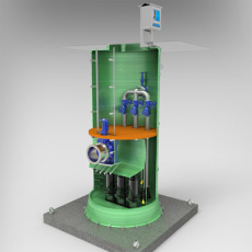 预制泵站 一体化预制泵站 一体化污水预制泵